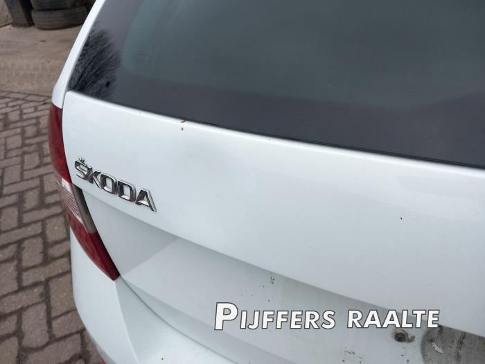 Skoda Rapid Spaceback 1.4 TDI 12V Sloopvoertuig (2017, Wit)