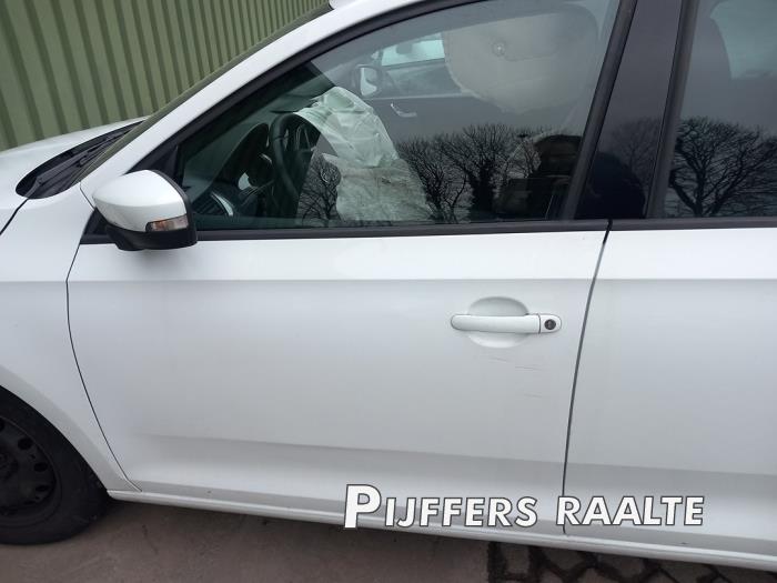 Skoda Rapid Spaceback 1.4 TDI 12V Sloopvoertuig (2017, Wit)