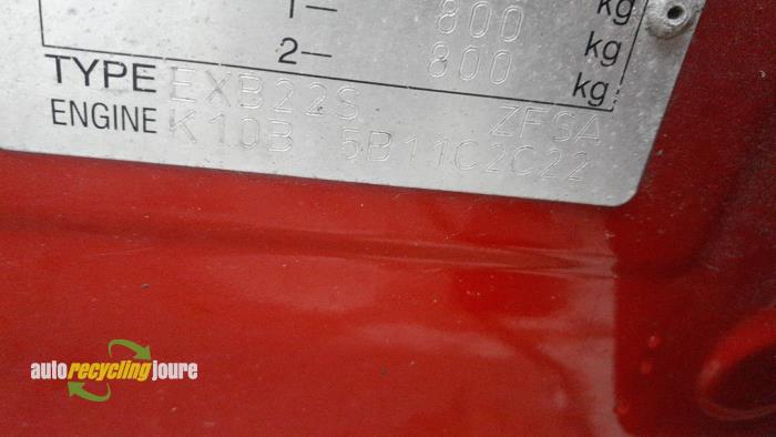 Suzuki Splash 1.0 12V Sloopvoertuig (2010, Rood)