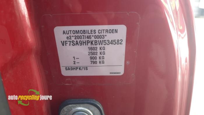 Citroen DS3 1.6 e-HDi Sloopvoertuig (2011, Rood)