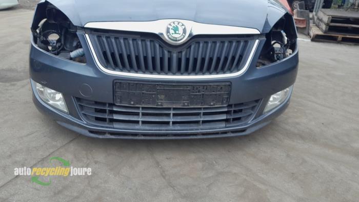 Skoda Fabia II Combi 1.2 TDI 12V Greenline Sloopvoertuig (2010, Grijs)