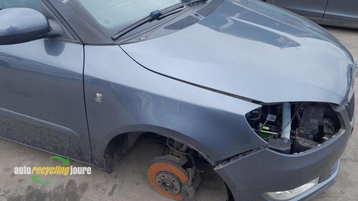 Skoda Fabia II Combi 1.2 TDI 12V Greenline Sloopvoertuig (2010, Grijs)