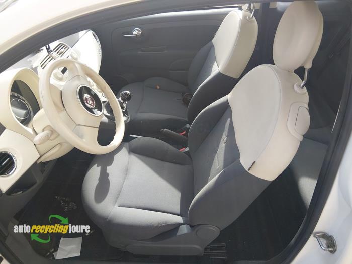 Fiat 500 0.9 TwinAir 65 Sloopvoertuig (2013, Wit)