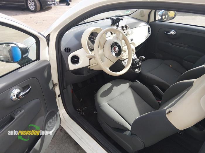 Fiat 500 0.9 TwinAir 65 Sloopvoertuig (2013, Wit)