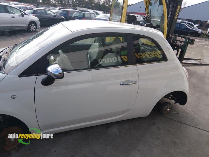 Fiat 500 0.9 TwinAir 65 Sloopvoertuig (2013, Wit)