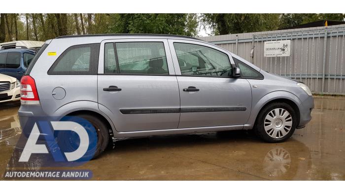 Opel Zafira 1.6 16V Sloopvoertuig (2009, Grijs)