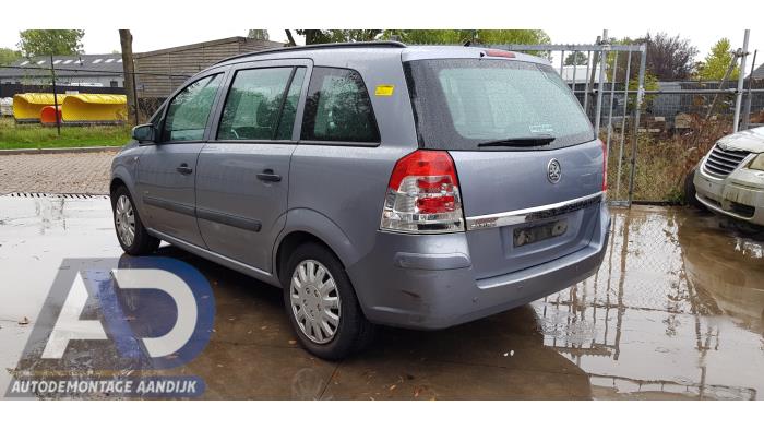 Opel Zafira 1.6 16V Sloopvoertuig (2009, Grijs)