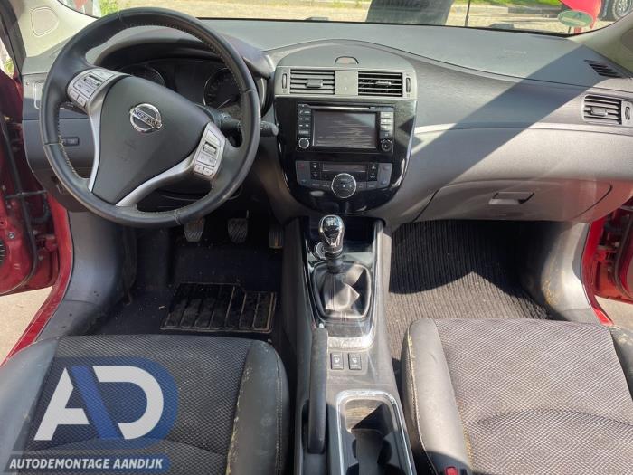 Nissan Pulsar 1.2 DIG-T 16V Sloopvoertuig (2016, Metallic, Rood)