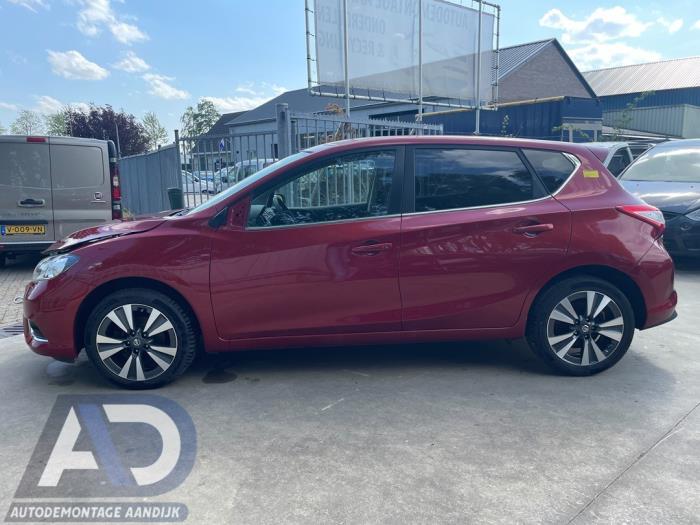 Nissan Pulsar 1.2 DIG-T 16V Sloopvoertuig (2016, Metallic, Rood)
