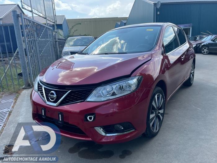 Nissan Pulsar 1.2 DIG-T 16V Sloopvoertuig (2016, Metallic, Rood)