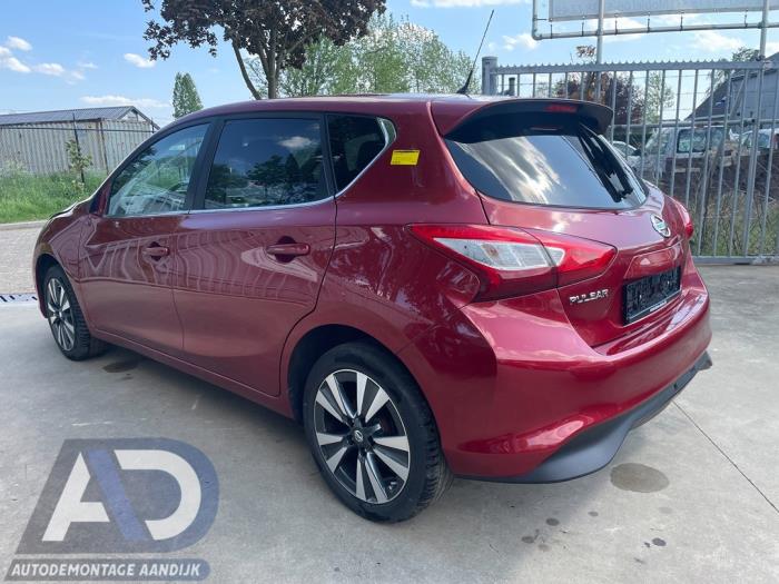 Nissan Pulsar 1.2 DIG-T 16V Sloopvoertuig (2016, Metallic, Rood)