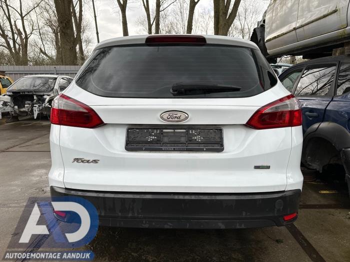 Ford Focus 3 Wagon 1.0 Ti-VCT EcoBoost 12V 100 Sloopvoertuig (2014, Wit)