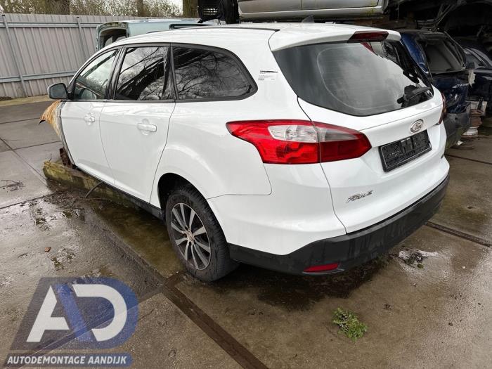 Ford Focus 3 Wagon 1.0 Ti-VCT EcoBoost 12V 100 Sloopvoertuig (2014, Wit)