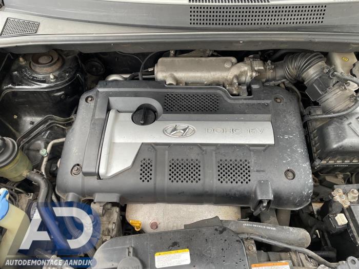 Hyundai Tucson 2.0 16V CVVT 4x2 Sloopvoertuig (2006, Zwart)