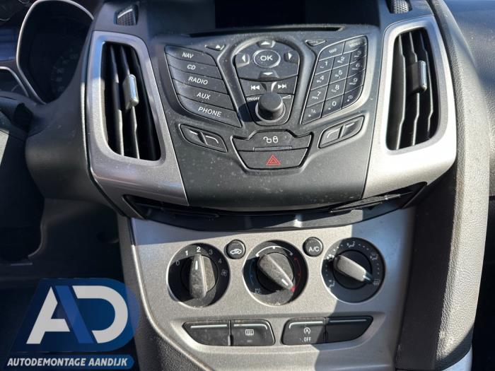 Ford Focus 3 Wagon 1.6 TDCi 95 Sloopvoertuig (2012, Wit)