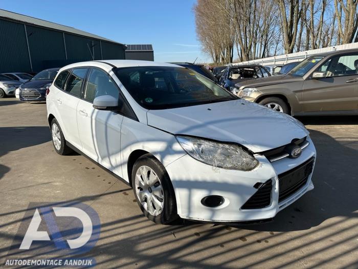 Ford Focus 3 Wagon 1.6 TDCi 95 Sloopvoertuig (2012, Wit)