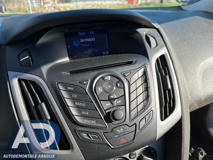 Ford Focus 3 Wagon 1.6 TDCi 95 Sloopvoertuig (2012, Wit)