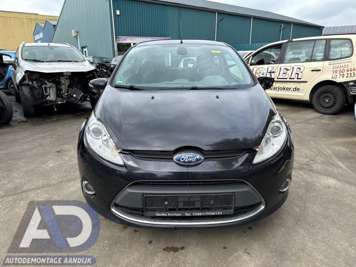Ford Fiesta 6 1.6 TDCi 16V 90 Sloopvoertuig (2010, Zwart)