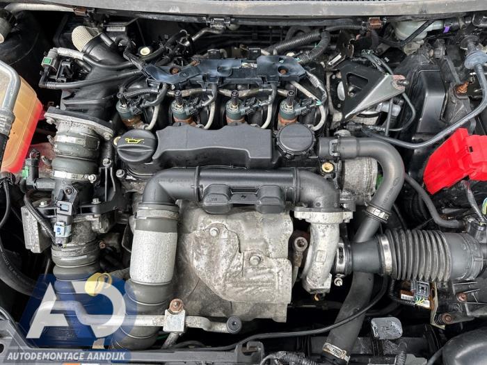 Ford Fiesta 6 1.6 TDCi 16V 90 Sloopvoertuig (2010, Zwart)