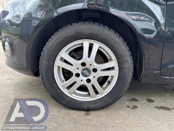 Ford Fiesta 6 1.6 TDCi 16V 90 Sloopvoertuig (2010, Zwart)