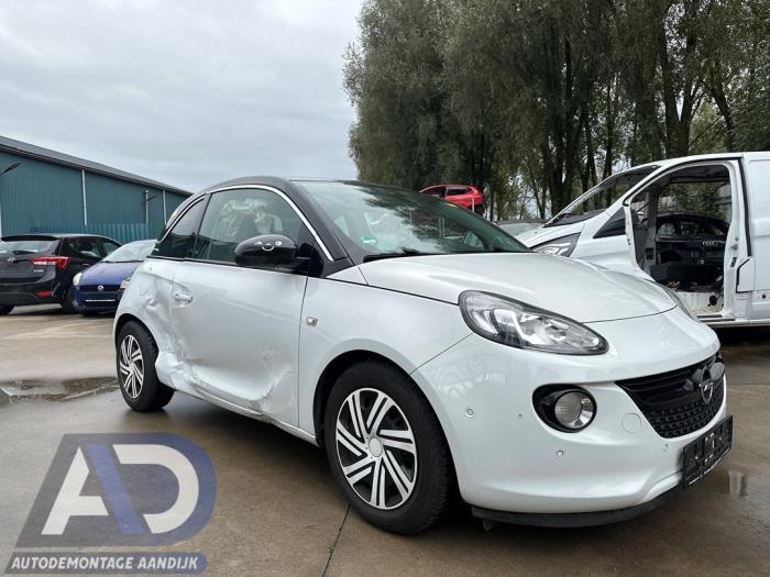 Opel Adam 1.2 16V Sloopvoertuig (2014, Wit)