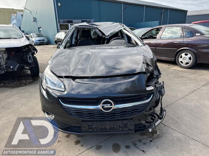 Opel Corsa E 1.0 SIDI Turbo 12V Sloopvoertuig (2016, Zwart)