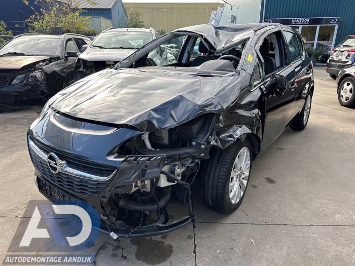 Opel Corsa E 1.0 SIDI Turbo 12V Sloopvoertuig (2016, Zwart)