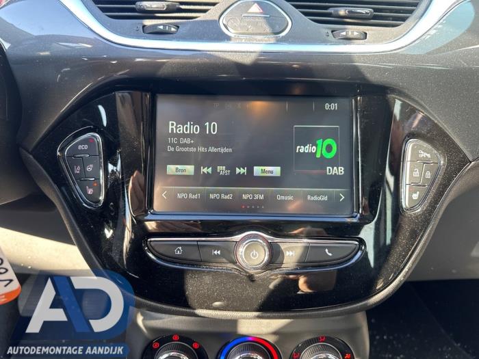 Opel Corsa E 1.0 SIDI Turbo 12V Sloopvoertuig (2016, Zwart)