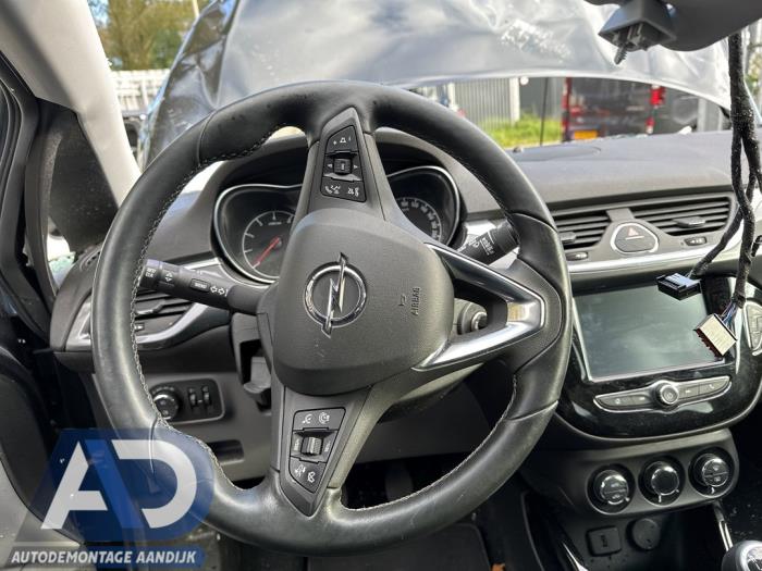 Opel Corsa E 1.0 SIDI Turbo 12V Sloopvoertuig (2016, Zwart)