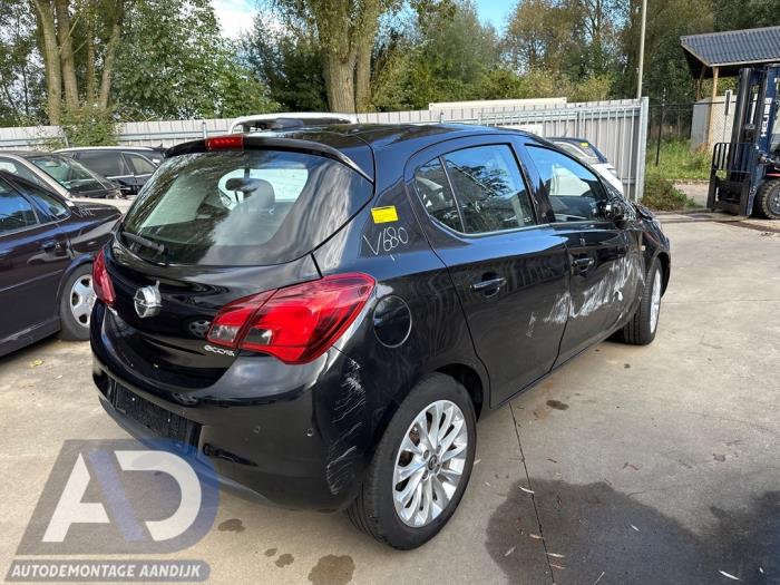 Opel Corsa E 1.0 SIDI Turbo 12V Sloopvoertuig (2016, Zwart)