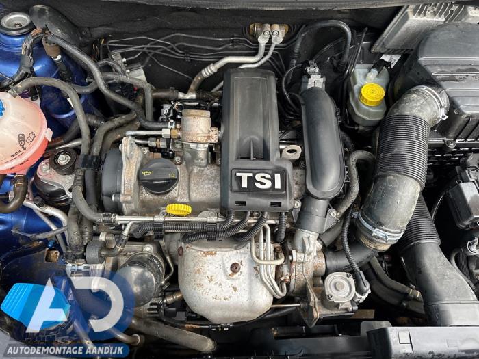 Skoda Fabia II 1.2 TSI Sloopvoertuig (2014, Blauw)