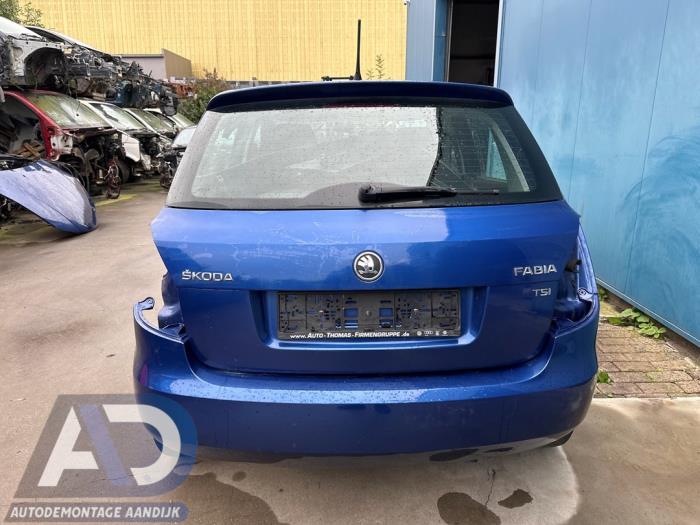 Skoda Fabia II 1.2 TSI Sloopvoertuig (2014, Blauw)