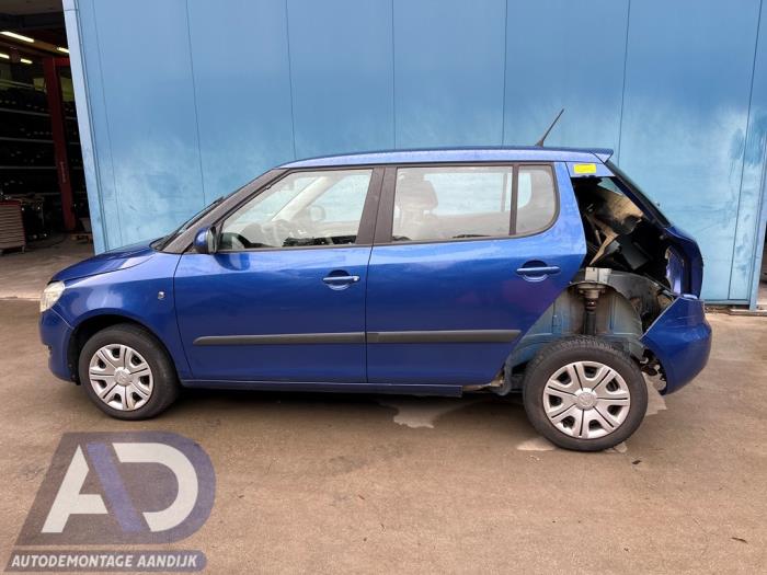 Skoda Fabia II 1.2 TSI Sloopvoertuig (2014, Blauw)
