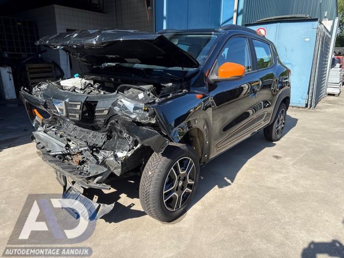 Dacia Spring 45 Sloopvoertuig (2022, Zwart, Oranje)