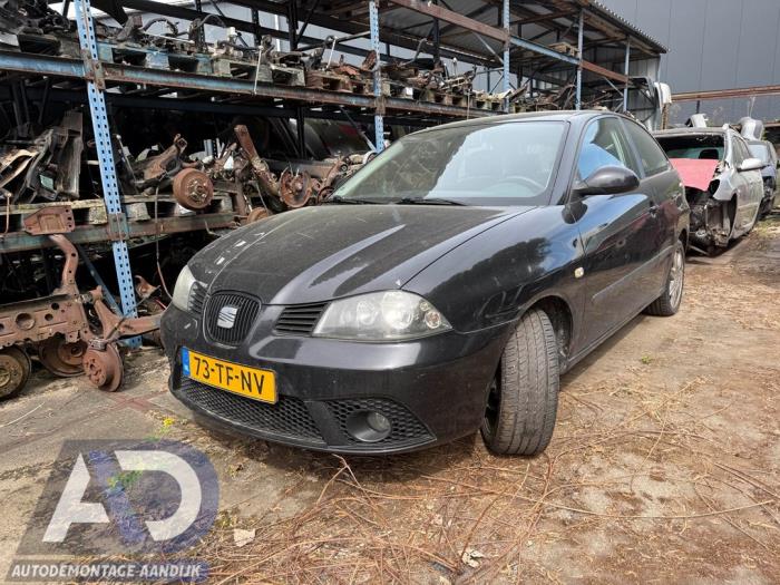 Seat Ibiza III 1.4 16V 100 Sloopvoertuig (2006, Zwart)