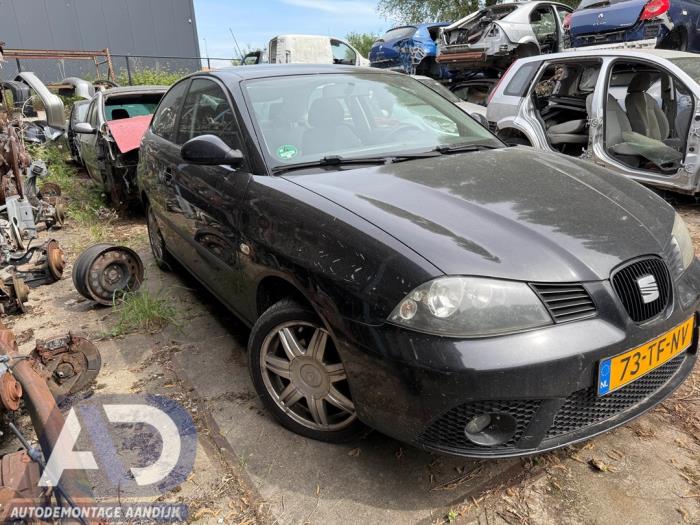 Seat Ibiza III 1.4 16V 100 Sloopvoertuig (2006, Zwart)