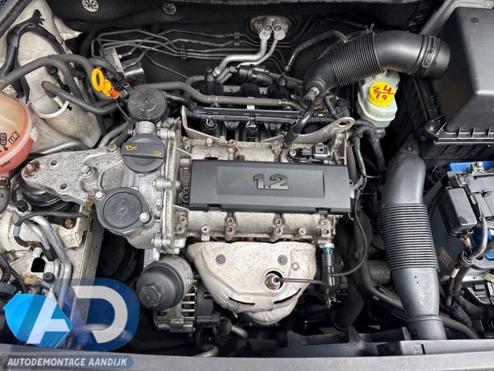 Volkswagen Polo V 1.2 12V BlueMotion Technology Sloopvoertuig (2011, Wit)