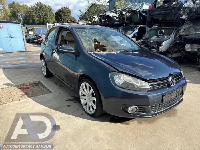 Volkswagen Golf VI 1.2 TSI BlueMotion Sloopvoertuig (2010, Blauw, Grijs)