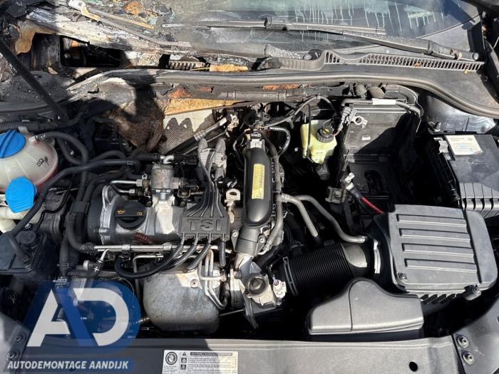 Volkswagen Golf VI 1.2 TSI BlueMotion Sloopvoertuig (2010, Blauw, Grijs)