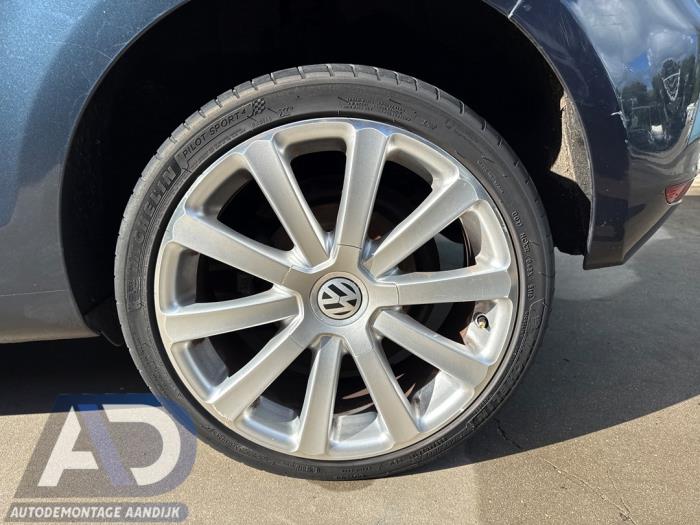 Volkswagen Golf VI 1.2 TSI BlueMotion Sloopvoertuig (2010, Blauw, Grijs)