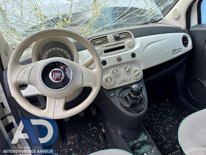 Fiat 500 0.9 TwinAir 85 Sloopvoertuig (2014, Wit)