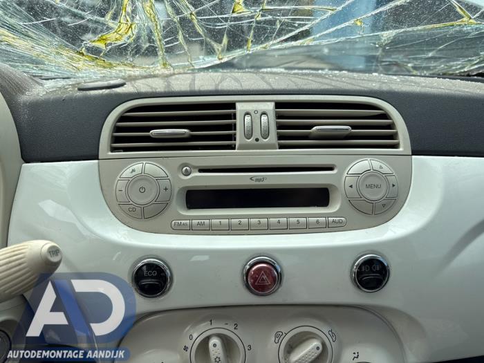 Fiat 500 0.9 TwinAir 85 Sloopvoertuig (2014, Wit)