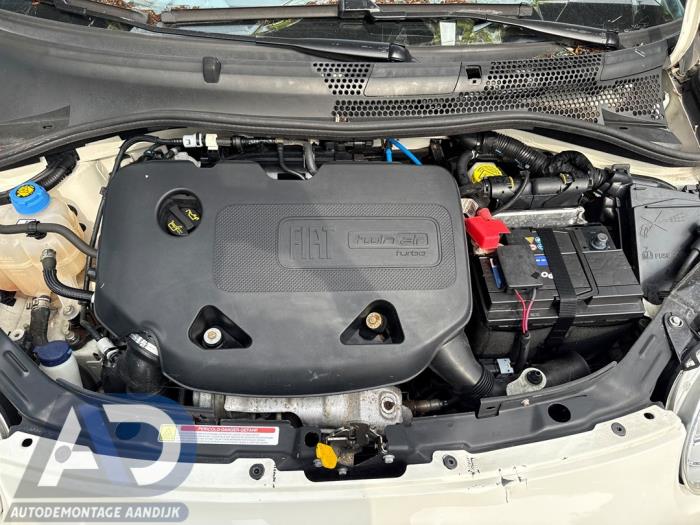 Fiat 500 0.9 TwinAir 85 Sloopvoertuig (2014, Wit)