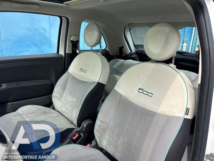 Fiat 500 0.9 TwinAir 85 Sloopvoertuig (2014, Wit)