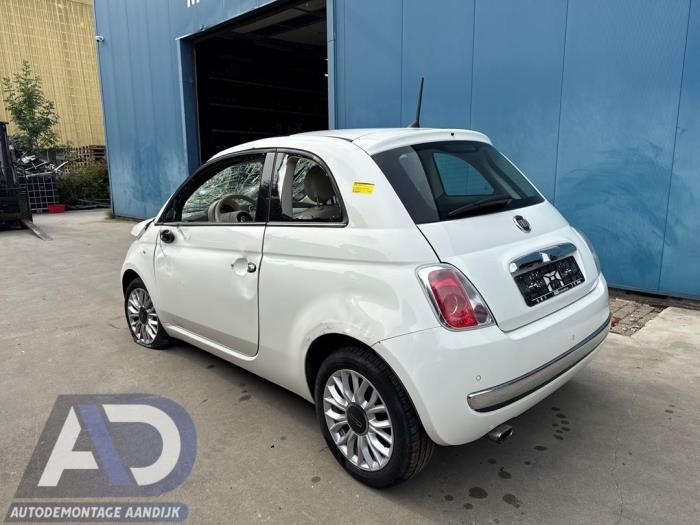 Fiat 500 0.9 TwinAir 85 Sloopvoertuig (2014, Wit)