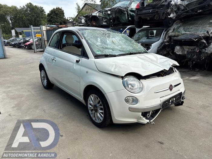 Fiat 500 0.9 TwinAir 85 Sloopvoertuig (2014, Wit)