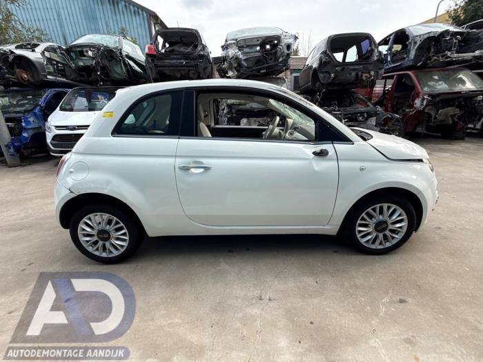 Fiat 500 0.9 TwinAir 85 Sloopvoertuig (2014, Wit)