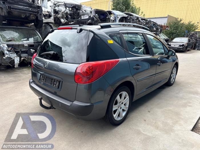 Peugeot 207 SW 1.6 16V Sloopvoertuig (2008, Grijs)