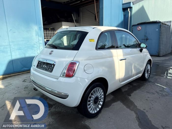 Fiat 500 1.2 Sloopvoertuig (2013, Wit)