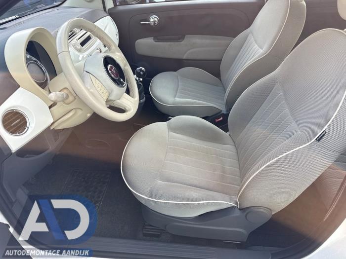 Fiat 500 1.2 Sloopvoertuig (2013, Wit)